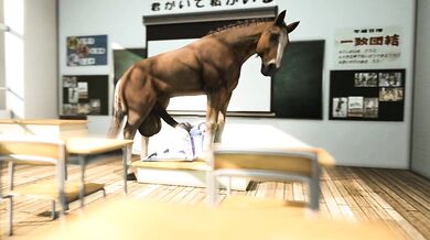 Marie Rose Gets Nailed by a Horse in 'Horse Video 138'
