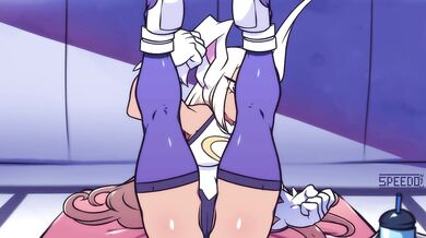 Miruko's Clothing-Optional Workout (Including Speedo Sausage)