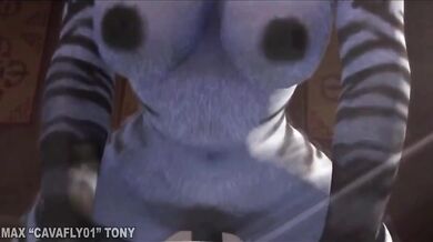 Zebra Gone Wild: An Animalistic Fling with a Curious Human Female