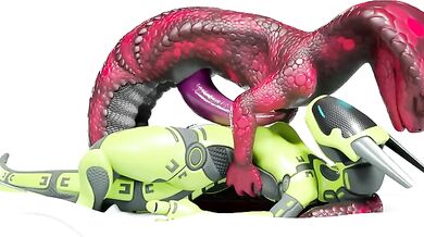 Centaur's First Love: Naga and the Cyborg Sex Doll