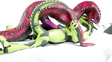 Centaur's First Love: Naga and the Cyborg Sex Doll