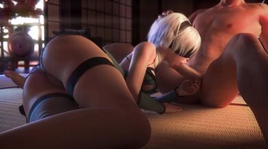 Bukkake in the Bedroom: A 2D Animation (Fetish Fantasy)