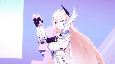 Naughty Nympho Busts Out Her Big Guns in Durandal's Sexual Thrill Ride, Honkai Impact 3rd