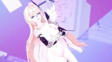 Naughty Nympho Busts Out Her Big Guns in Durandal's Sexual Thrill Ride, Honkai Impact 3rd