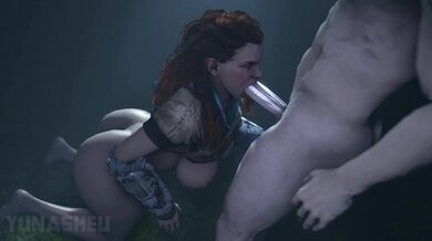 Aloy Takes a Deeper Dive into the World of Horizon Zero Dawn with some Mouth-Watering BJ Action!