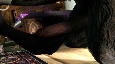 Lylly's Tail with the Draenei: A Kama Sutra Experience