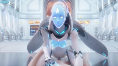 Dick-riding Echo Gets Fucked by Someone [Sfmpov]