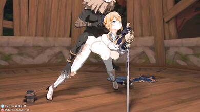 Tir Al's Explosive Gangbang with Jean and Hilichurl in 4K Glory