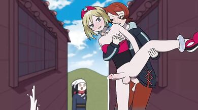 Cum-filled Squirt-fest: Futanari Arezu Bounces around with Pokémon Legend, Arceus