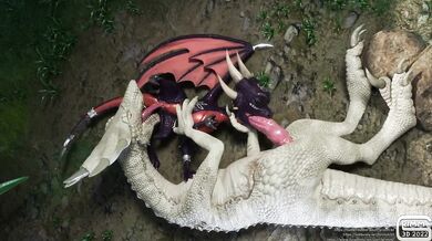 Cynder's Tonsil Hockey with AlphaZapper in 'Throat and Tongue Action' - Grimm3D