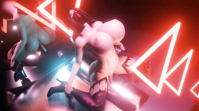 Ravenous Mileena Gets Pounded by a Flesh-Hungry Machine Before Raven Arrives for a Bout of Tasteful Lesbianism!