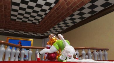 Emerald Ass Squeezes Gleaming Testicles [WyerframeZ]