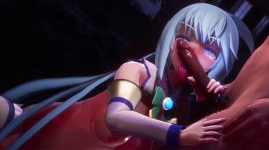 [4K] Kagome's Pussy is Wet with Rain