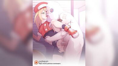 Busty Roll and Mega Man's Erotic Adventure in the Land of Legends