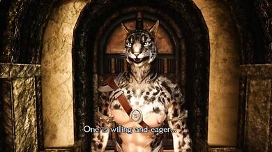 [MMOBoys/IXUM] Skyrim: Horny Khajiit Bitch Wants Coin Dumps