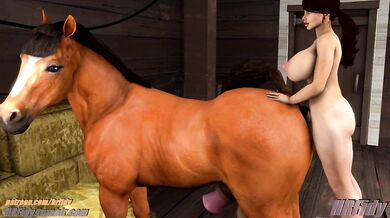 Shemale Horse Fuck 3D
