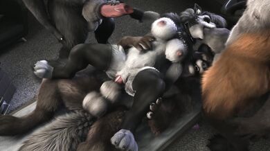 [4K] Loona's Beastly Orgy