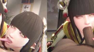 German Battle: Hinoa and Minoto Get Fucked in Every Hole!