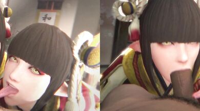 German Battle: Hinoa and Minoto Get Fucked in Every Hole!