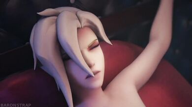 Baron Strap's Ashe and Mercy Fuck-a-thon: A Spooky Halloween