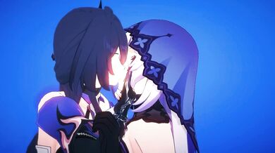 Sharingan Black Swan and Acheron's Hot Ride