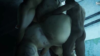 Towering Monster's First Conquest - Pyramid Head's Debut Fuck Fest