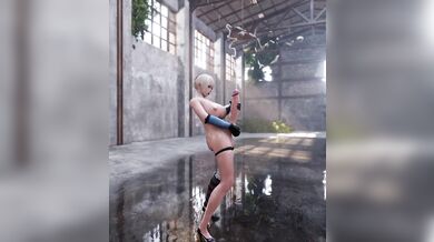 Erectile Dysfunction in the Rain: Kainé's Unexpected Hard-On [MilkyGirls]