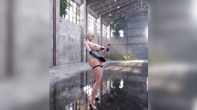 Erectile Dysfunction in the Rain: Kainé's Unexpected Hard-On [MilkyGirls]