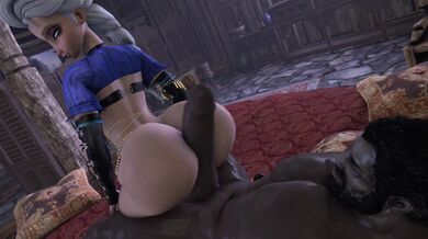 Dominic Santiago getting banged by the melting Elsa (SPICED)