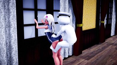 - Navy Sluts in Training: Special Booty Call with Shimakaze and Ro500 [XXX]