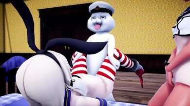 - Navy Sluts in Training: Special Booty Call with Shimakaze and Ro500 [XXX]