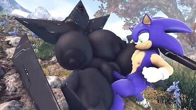 Furious Sonic Ninjas Fuck like Beasts