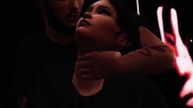 The 90s R&B Lover's Fuck Fest in (Sims 4) Brasi and Amunet's Bedroom