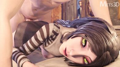 Anal Alice Bound and Gagged