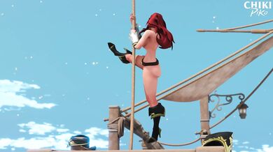 Miss Fortune's Naughty Polescapade 5: A Sticky Situation