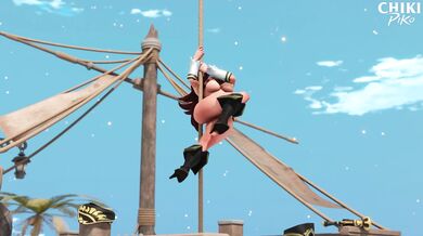 Miss Fortune's Naughty Polescapade 5: A Sticky Situation