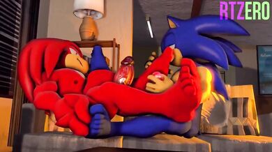 Sexual Encounters of Sonic and Knuckles in 'Hot Sex Part 3' [RTZero]