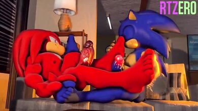 Sexual Encounters of Sonic and Knuckles in 'Hot Sex Part 3' [RTZero]