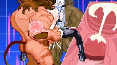 Jizzing the Minotaur's Cream-filled Balls: Mega Man X Unleashes His Semen Fury