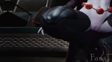 Werewolf Raven Ravishes Travelers on the FaustTrain!