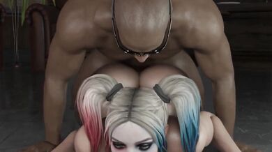 Superhero Sluts Get Stuffed: Power Girl and Harley Quinn's Anal Invasion Adventure.