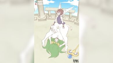 Gape at the gaping pussy of Pit and Palutena's i-spoke fuck fest!