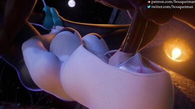 Spider-Gwen gets boned by a random guy in an alleyway and she loves it.