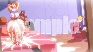 Angelic Lesbian Threesome in Ron's Room