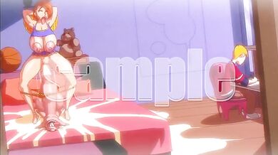 Angelic Lesbian Threesome in Ron's Room