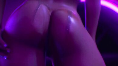 Mind-Blowing Space Orgy with Sexy Cyborgs Loba, Sombra & Panam in a Sci-Fi Music Video!