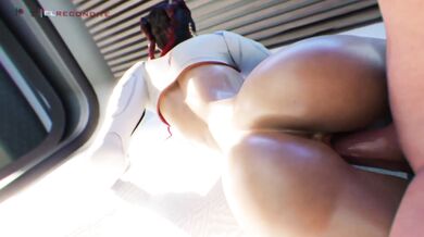 Mind-Blowing Space Orgy with Sexy Cyborgs Loba, Sombra & Panam in a Sci-Fi Music Video!