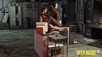 Fucking Jill Valentine's Ass in 3D