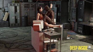 Fucking Jill Valentine's Ass in 3D