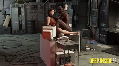 Fucking Jill Valentine's Ass in 3D